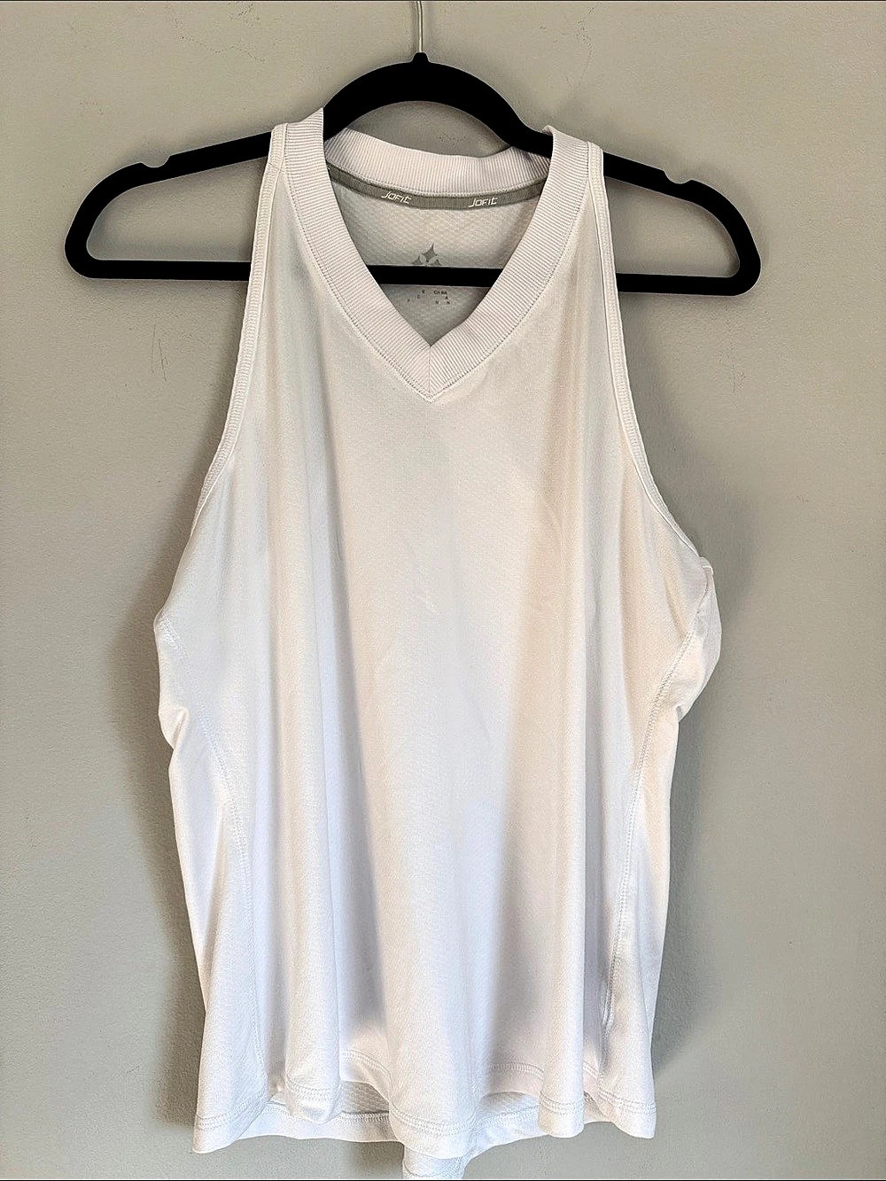 Jofit Athletic Tank Top White Size Medium Like New